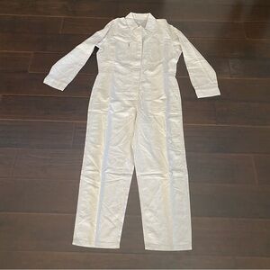 New with tag Outerknown linen & organic cotton jumpsuit women’s size L
